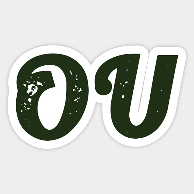 OU Retro Sticker by Rosemogo